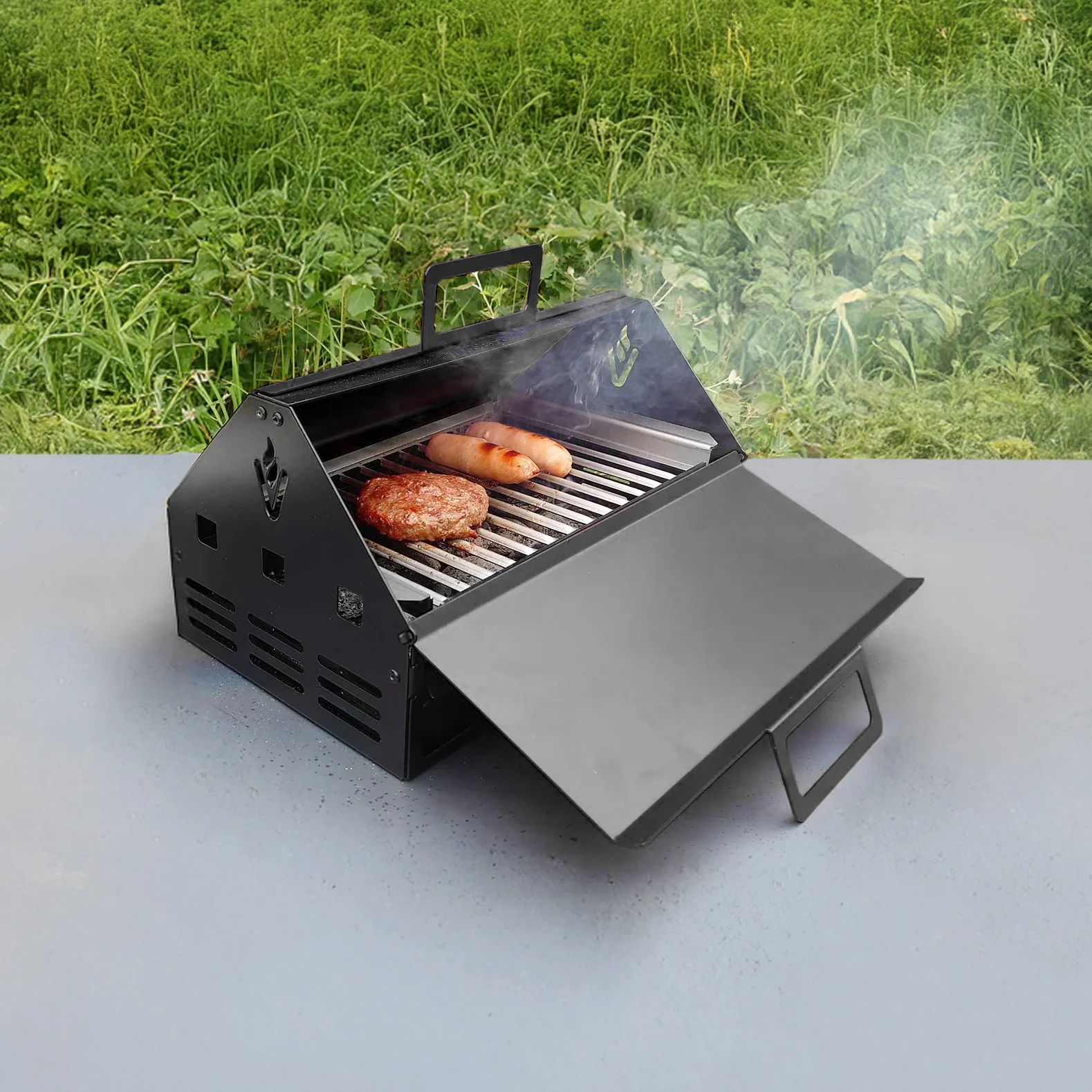Volcann™ Toolbox Portable BBQ Grill - Image 19