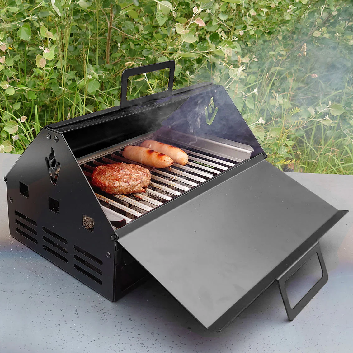 Volcann™ Toolbox Portable BBQ Grill - Image 24