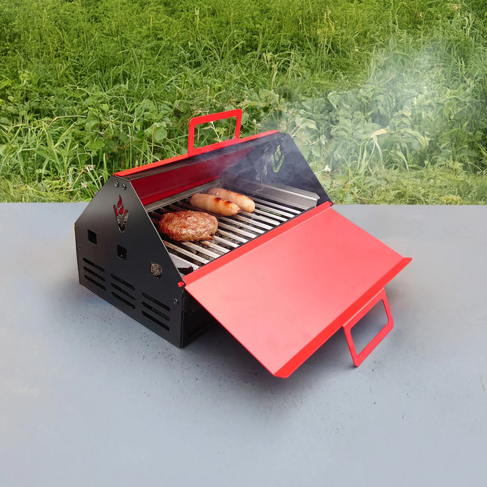 Volcann™ Toolbox Portable BBQ Grill - Image 5